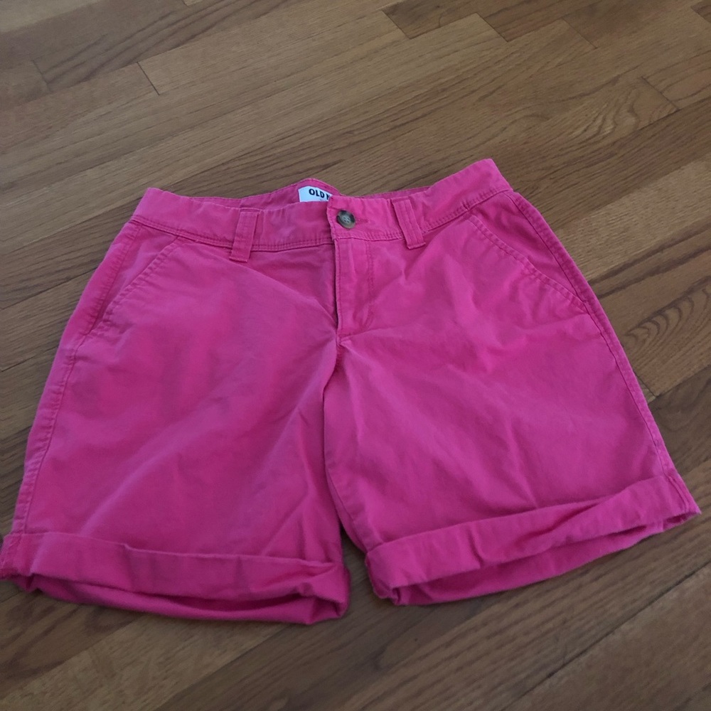 Pink shorts